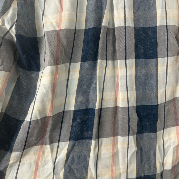 Kut from the Kloth Blue and White Plaid Button-Down Shirt - Picture 15 of 16